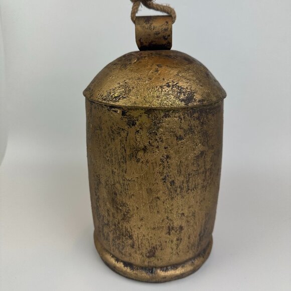 Carfar Handcrafted Giant Vintage Rustic Metal Harmony Cow Bell - LARGE BELL -NEW - Picture 4 of 16